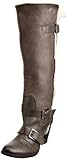 Bronx 13764-A4, Damen Schlupfstiefel, Grau (elefant), 37 EU / 4 UK