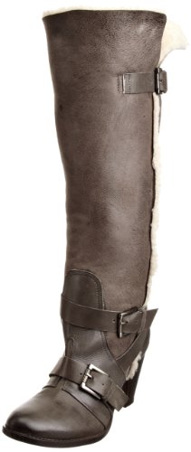 Bronx 13764-A4, Damen Schlupfstiefel, Grau (elefant), 37 EU / 4 UK