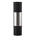 Vic Firth Gourmet Rubberized Salt and Pepper Mill Set - Stainless Steel/Black
