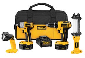 Dewalt Tools (DWTDCK413C) 14.4 Volt Compact 4 Piece Automotive Tool Combo Kit Dewalt Tools (DWTDCK413C) 14.4 Volt Compact 4 Piece Automotive Tool Combo Kit