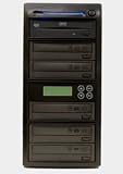 Produplicator 5 Burner 20X DVD CD Duplicator Machine (Standalone Audio Video Copy Tower, Disc Duplication Device)
