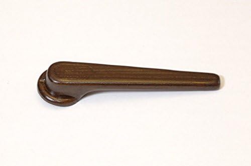 Recliner Handle / Lever 5/8" Square Mount, 9.5" Length in a Dark Walnut Finish