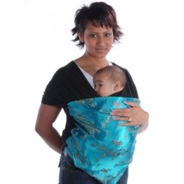 Moby D Wrap Baby - Blue
