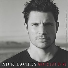 Nick Lachey Sticker - Rare and Collectible Nick Lachey 'What's Left of Me' Gorgeous Sticker