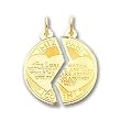 14K Mitzpah Pendant