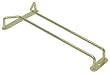 24 Inch Brass Hanging Wine Glass Stemware Storage Rack