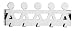 A di Alessi Girotondo Coat Rack, (AKK50)