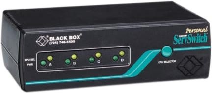 Black Box ServSwitch Personal - KVM switch - PS/2 - 2 ports - 1 local user - external