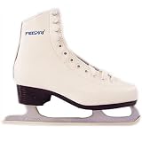 Freesport Ladies White Ice Figure Skates Synthetic, 9 uk