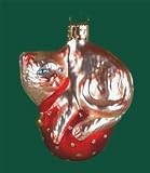 Cat on Ball 3 1/2 Ornament - set of 12