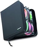 CD Ordner aus Nylon fuer 208 CDs oder 104 CDs mit Booklet