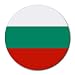 Bulgaria Flag Round Mouse Pad