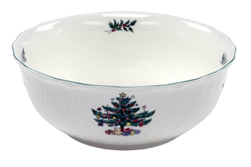 Nikko Ceramics Happy Holidays Salad Bowl