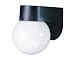 Westinghouse #66803 6" Black Wall Lantern