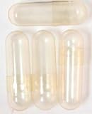 '0' Empty Vegetable Capsules, 100% Vegetable Cellulose Empty Capsules - 1000 Capsules #2100