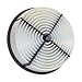 Wix Filters - 46058 Air Filter Round Panel, Pack of 1