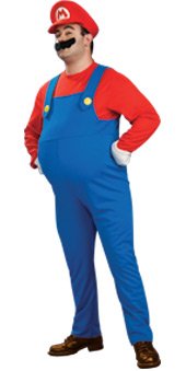 Super Mario-Deluxe Adult Mario-Official Licensed-Small