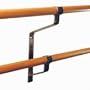 Double Wall Mounted Ballet Bar