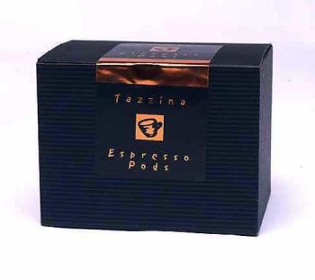Tazzina Caffè Pods, 30 count box (five nitrogen flushed packages with six pods in each)... by Coffee Pods