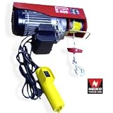 Neiko Heavy Duty Professional-Grade Electric Cable Hoist - 880 LB