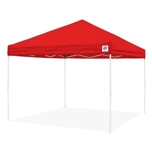 E-Z UP 10 by 10 Pyramid, Red