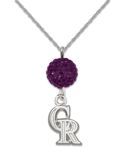 MLB Colorado Rockies LogoArt Ovation Necklace