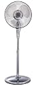 Honeywell HS-1040RE Chrome pedestal fan with remote control
