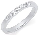 .23ctw Round Diamond Platinum Wedding Band (SI1/2, H-I)