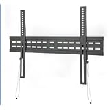 AmazonBasics Ultra Slim Fixed Universal  TV Wall Mount fits 37 - 55 (93.9 cm -  139.7 cm) LED Flat Panel Displays - up to 80 lb (36 kg) capacity - Black