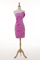 Sexy Pleated Lace Corset   Waistline Short Bandage Dress/Evening Dress 