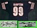 Dan Hampton Autographed Chicago Bears Throwback Blue Jersey with 