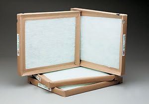 Air filter, poly synthetic, 14" x 36" x 1"