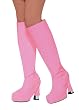 Pink Go Go Boot Tops - Adult Std.