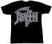 DEATH - Silver Logo - Black T-shirt