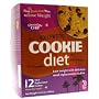Hollywood Miracle Products, Hollywood Cookie Diet Meal Replacement Cookie, Chocolate Chip 12 Cookies/16.9 Oz Net Weight (box)