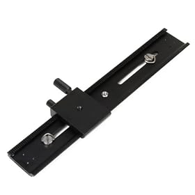 Touch Global Ltd.FOTOMATE LP-03 250mm Movable 2 Way Macro Focusing Rail Slider - Black