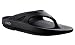 OOFOS OOriginal Thong, Black, Men 7 Women 8