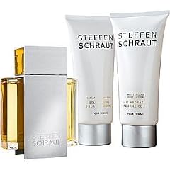 STEFFEN SCHRAUT POUR FEMME Duft & Pflegeset, bestehend aus: Eau de Parfum POUR FEMME Vaporisateur Natural Spray 100 ml + Perfumed Shower Gel 200 ml + Moisturizing Body Lotion 200 ml !! Lieferung erfolgt wie abgebildet !!