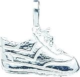 Sterling Silver Tennis Shoe Charm Pendant Sports New