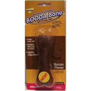Aspen Pet Booda Bone Bacon Flavor Medium Dog Treat by 
