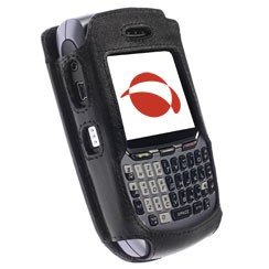 Krusell Cabriolet Multidapt Case for BlackBerry 8700r, c, g, v, and 8707 - Black