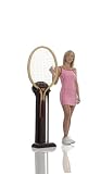 Giant Vintage Style Woody Tennis Racquet