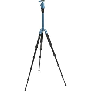 Sirui T-005X Ultra-Compact Aluminum Tripod with C-10 Ball Head (Blue)