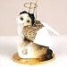 scottish fold - Scottish Fold Cat Ornament Tiny Angel Cat Figurine