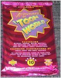 1993 Looney Tunes Adventures in Toon World Unopened Pack (10 cards/pack) - Every pack tells a complete story with Michael Jordan Wayne Gretzky Joe Montana & more