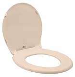 American Standard 5322.011.045 Rise and Shine Round Toilet Seat and Cover, Fawn Beige