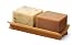 Sapothecary Hand-Made 3.5 oz Soap Bars (Set of 2 w/ Bamboo Soap Dish)