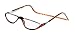 CliC Adjustable Front Connect Ready Sunglass Reader, Light Tortoise