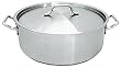 20 QT STAINLESS STEEL COMMERCIAL BRAZIER POT W/ LID - NSF