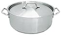 20 QT STAINLESS STEEL COMMERCIAL BRAZIER POT W/ LID - NSF
